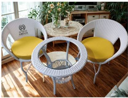HOLYSOUL Plastic Table & Chair Set