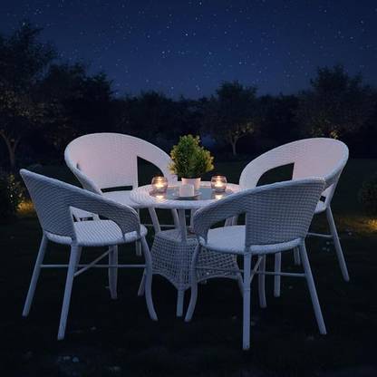 LOCCUS Metal Table & Chair Set