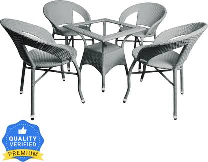 BRISHI Cane Table & Chair Set