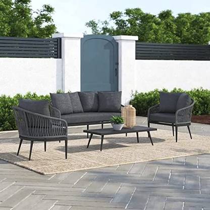 LOCCUS Cane Table & Chair Set