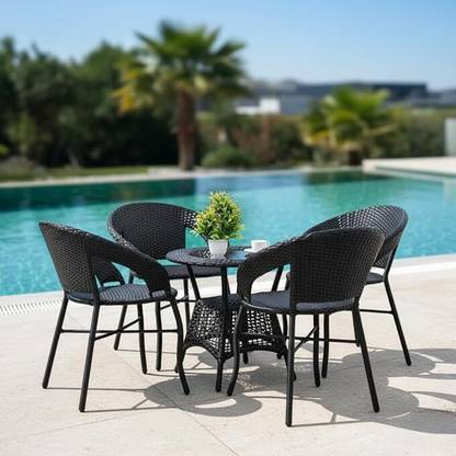 LOCCUS Metal Table & Chair Set