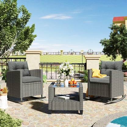 Entwine Metal Table & Chair Set