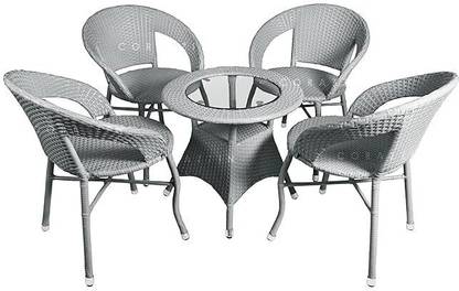 pm craft Cane Table & Chair Set