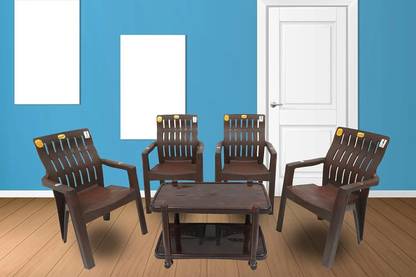 Anmol Plastic Table & Chair Set