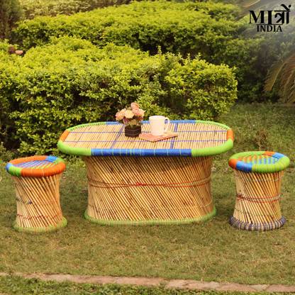 Mitro Bamboo Cafeteria Table