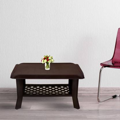 ITALICA Plastic Outdoor Table For Home/Plastic Table Garden/Center Table/ Plastic Outdoor Table