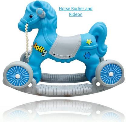 VAARA G PLASTIC JOLLY HORSE Non Battery Operated Ride On