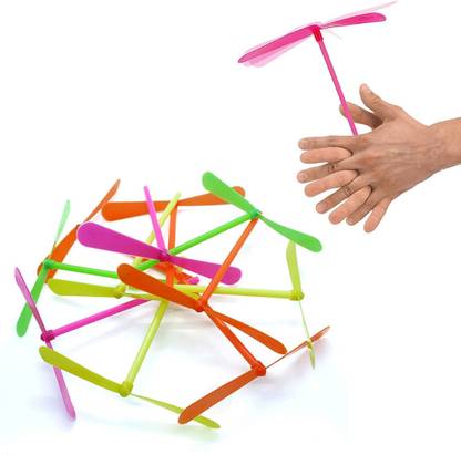 Minna Bazzar Hand Fly Toys for Kids 50 PCs Flying Outdoor Toys Gift for Children