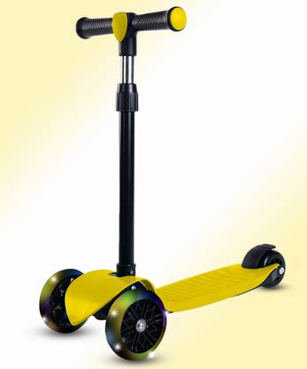 Miss & Chief Pulse+ - 3 Wheel Scooter for Kids, Lightweight|Foldable & Adjustable Height