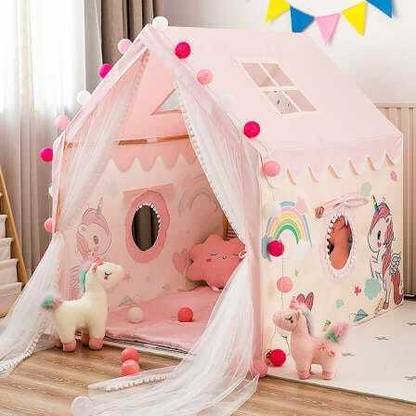 REVAFAB rainbow tent house for kids 3 year to 10 year