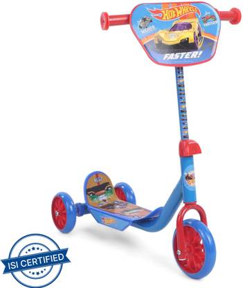 HOT WHEELS Faster 3 Wheel Scooter Blue