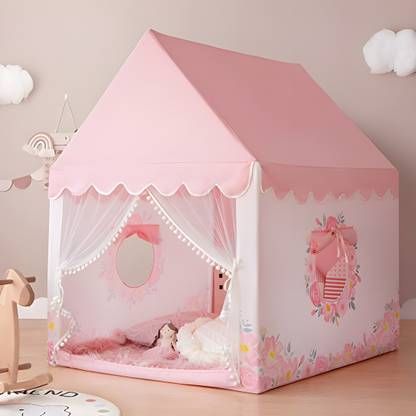 RADHE ENTERPRISE Girl's and Boy's Extremely Light Weight Play theme Tent House for Kids