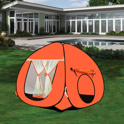 NM CREATION Foldable delightful patterns Popup Kids Play Tent House for Multi Purpose