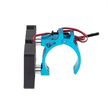Lyla Upgrade RC Motor Cooling Fan Motor Radiator 1/10 Scale Car Hobby Replacement Blu