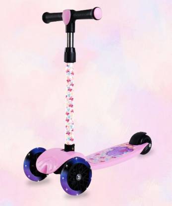Miss & Chief Bolt - 3 Wheel Scooter for Kids, Lightweight|Foldable & Adjustable Height