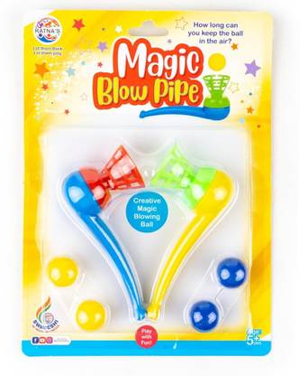 MOREL N-Magic Blow Pipe Ball Set of 2 Floating Ball Creative Party Game
