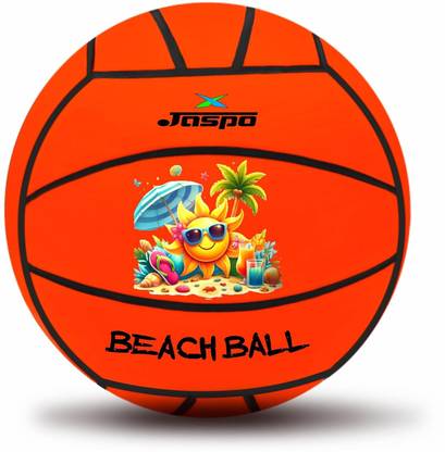 Jaspo Beach Ball 9 Inches PVC Inflatable Ball - Pool, Beach, Summer Toy Ball for Boys and Girls