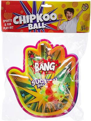 Jayaansh Traders Chipkoo Ball Catch Game, 2 Player Game for children birhday gifts (Multicolor)
