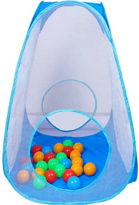 Little Creation Kids Snow Ball Pool with Colorful Balls-Foldable Igloo Pop up Play tent House