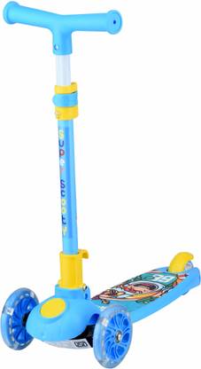 BnC COCO LED 3 PVC WHEEL WITH FRONT LIGHT ADJUSTABLE FOLDABLE RUNNER KIDS SCOOTER