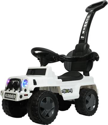 ODELEE 3 In 1 Manual Push Ride On Hummer Plus Car For Unisex Kids