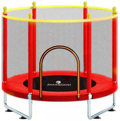 StarAndDaisy Trampoline-Basic-Yellow & Red