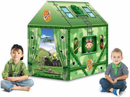 kistapo Army Bunker Tent House, Play Tent for Kids, Pretend Playhouse, Made In India