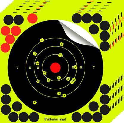 PROBEROS 10Pcs 20 * 20cm Archery Targets Face for Dart Game, Sling Shot Game, Archery