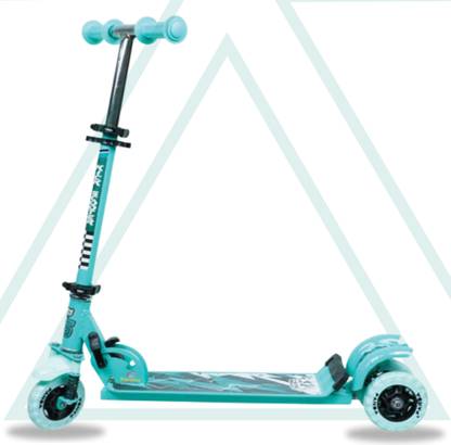 DANDLES Kick Scooter Foldable Height Adjustable Handle 3PU Wheels Skating Cycle X5 Tricycle