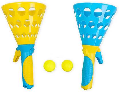 deoxy Click and Catch Ball Throwing Ball Pop Basket Ping Pong Game Set For Boys, Girls