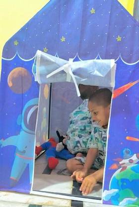 Tushiv Adventure Tent for Toddlers – Galaxy Theme