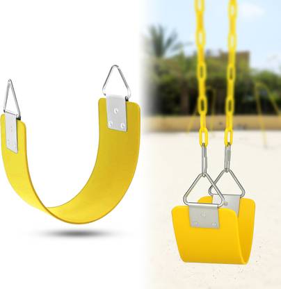 HOP N PLAY Heavy Duty Swing Seat With Metal Triangle Ring, Playground Swing Seats