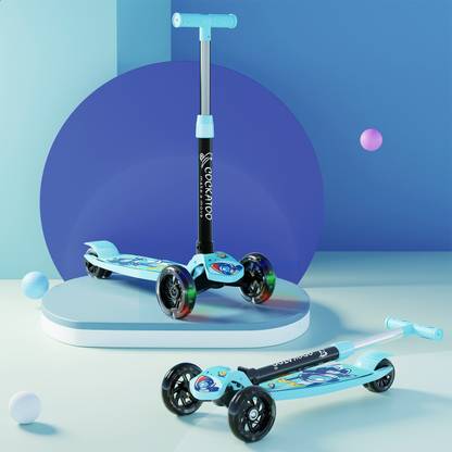 COCKATOO Rat & Cat Series Happy Hooper 3 Adjustable Heights LED Scooter For Kids 12 Years