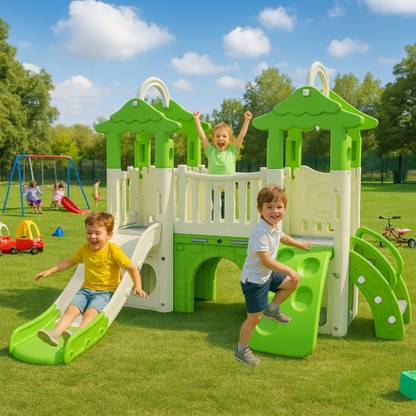Ok Play Little Tree House the ultimate adventure|multiactivity playset|hassle-free setup