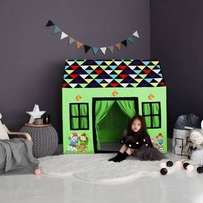 Mangalam Fab WASHEABLE TENT HOUSE VERY COMFORTABLE SEATING,SLEEPING AND PLAYING.(2-6 year)