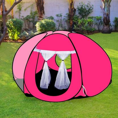 SILVER SHINE Foldable delightful patterns Popup Kids Play Tent House for Multi Purpose