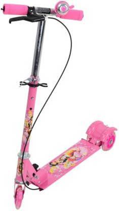 Milito Three Wheeled Metal Folding Skate Scooter with Light up Wheels (3-10 Years)_M06