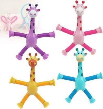 Basha mall Telescoping Suction Cup Robot toy4 pcs