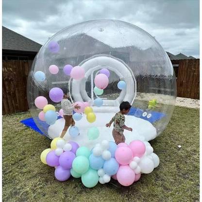 Laxmi Air Inflatable Bubble House Transparent Outdoor Family Camping Backyard Party-10x16 Feet