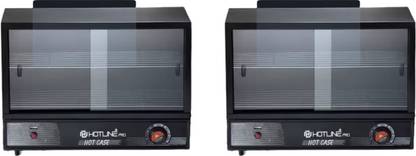 Hotline Pro electric hot case sliding / patties warmer/ food warmer 2PC Hot Dog Machine