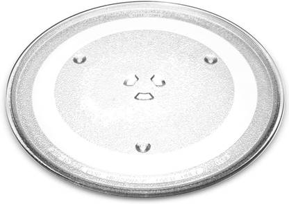 WHITEFLIP 12.5 inch/31.5 cm/315 mm Microwave Oven Glass Cooking Tray | Replacement Turntable Plate Suitable for Midea EW925ETB-S00E Microwave Oven (This Plate is Not for Samsung Microwave) Fiber Glass Microwave Turntable Plate
