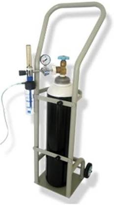 Doc oxy-143 Floor Mount Oxygen Cylinder Holder