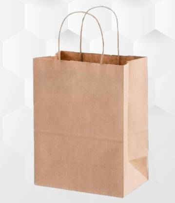 ANUPAM Brown Paper Bags with Twisted Handles Suits In Gifting, Shopping & Packing Security Bag
