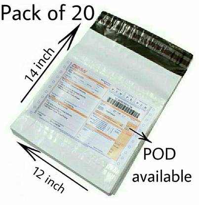 SreeNee Courier Bag/Envelopes/Pouches/Cover with POD (51 Microns) Tamper proof Security Bag