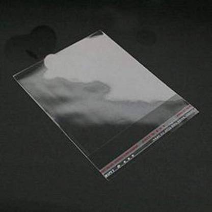GrahLogy Reusable Plastic Transparent Packing Cover Bag for Clothes/Saree/Tshirts/Pant Security Bag
