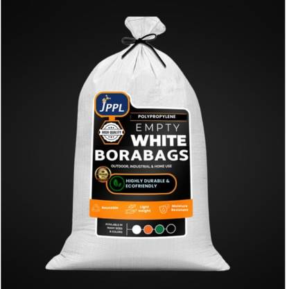 JPPL Empty White Gunny Bag Big Bora For Multipurpose Packing Capacity 10 Kg Security Bag