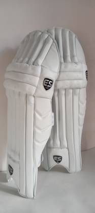 ES EXTREME SPORTS White Test Opener High Quality PU Batting Pad Idol for Mens Men's (39 - 43 cm) Batting Pad
