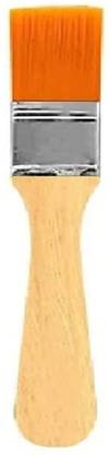 Black mirror GLUE BRUSH Painting wooden Brush