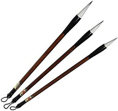 53 Arts Professional Chinese Calligraphy/Drawing Brush Set of 3 pc