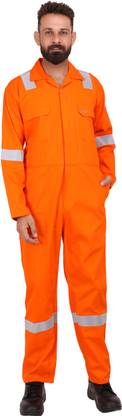 Club Twenty One Workwear CA1005ORANGE Paint Coverall